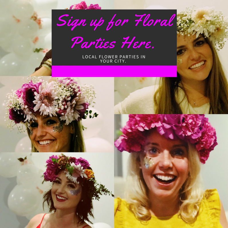 Custom flower crowns, Floral arranging Real flower crowns