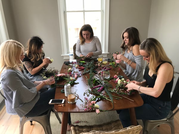 flower crown party