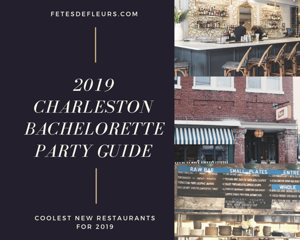 2019 charleston bachelorette party - restaurants to go to 