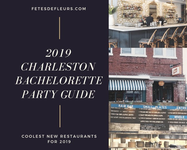 2019 charleston bachelorette party - restaurants to go to