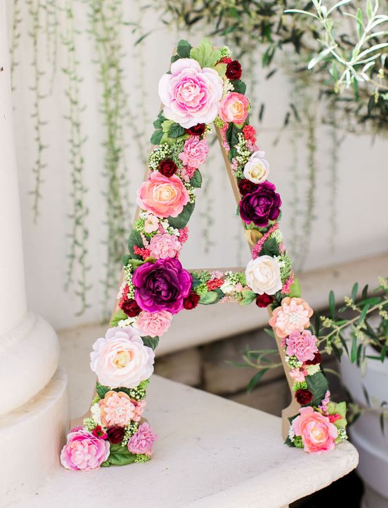 flower letters 