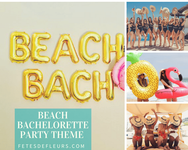 Beach Bachelorette Party theme