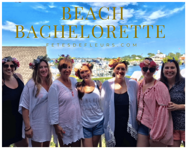 Beach bachelorette