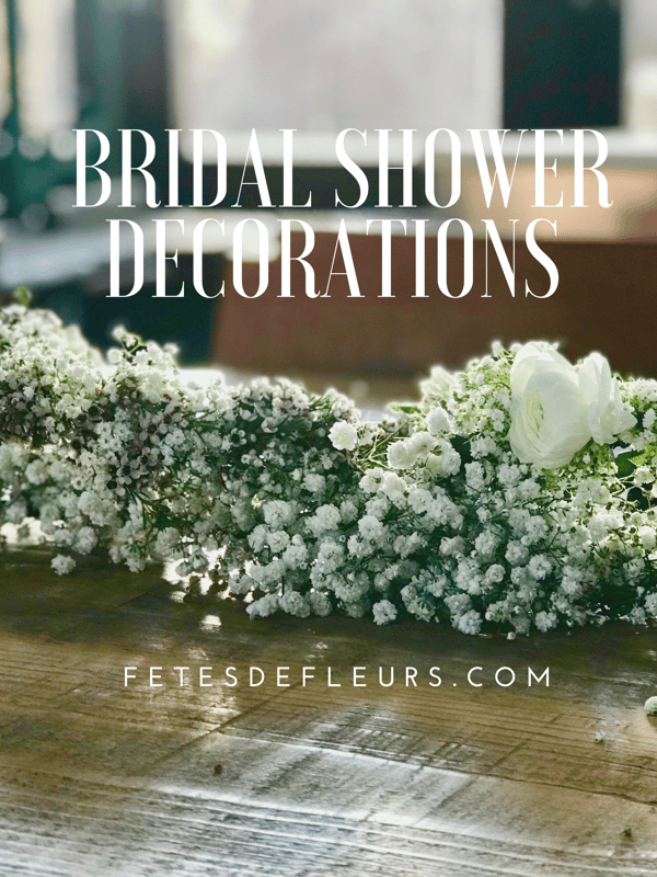 Bridal Shower Decorations