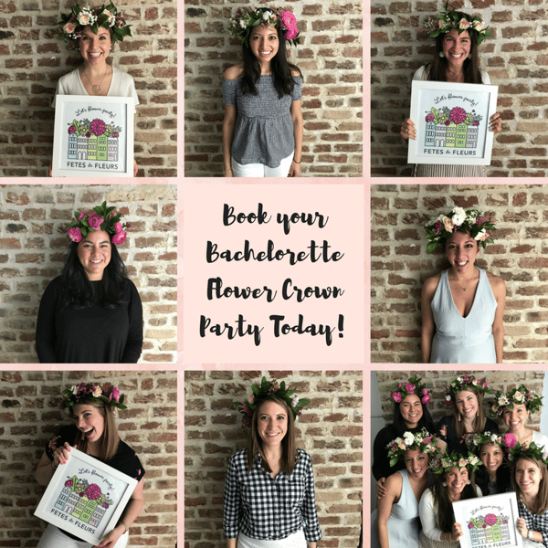 Bachelorette Flower Crown Party