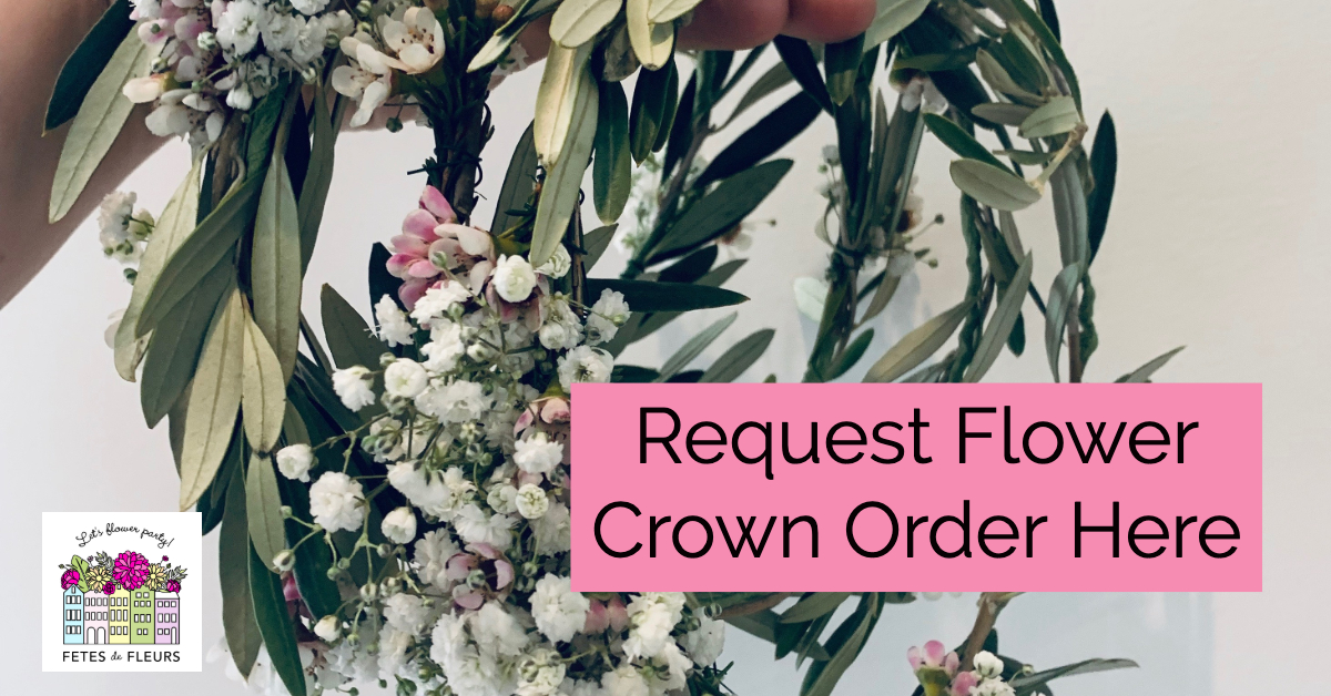 CTA- flower crown order 