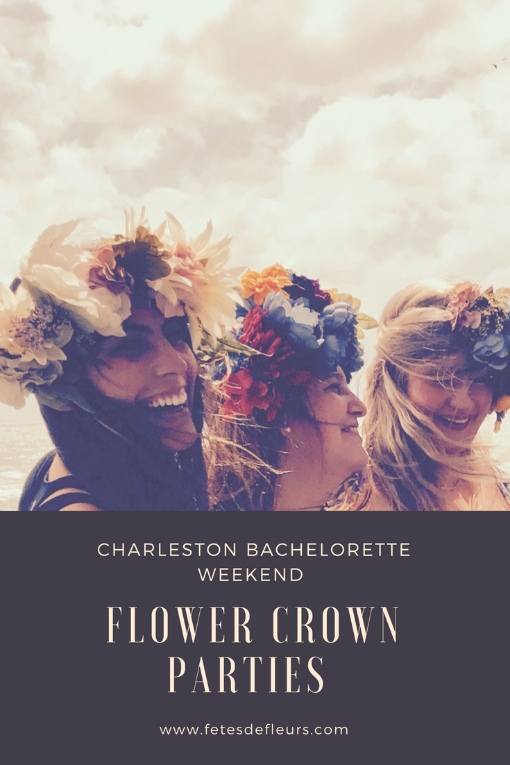 Charleston bachelorette party flower party 