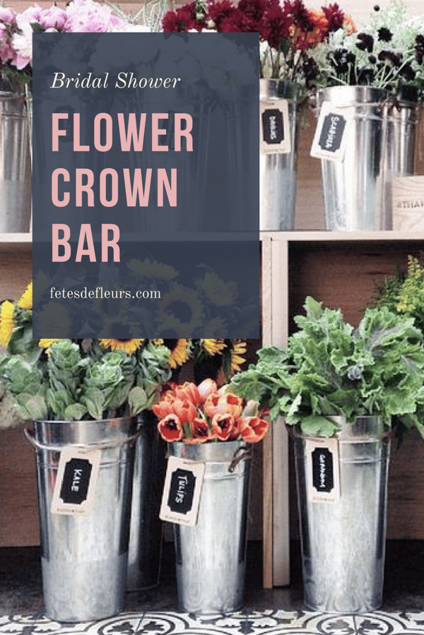 flower crown bar