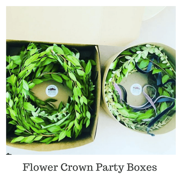 Flower Crown Party Boxes