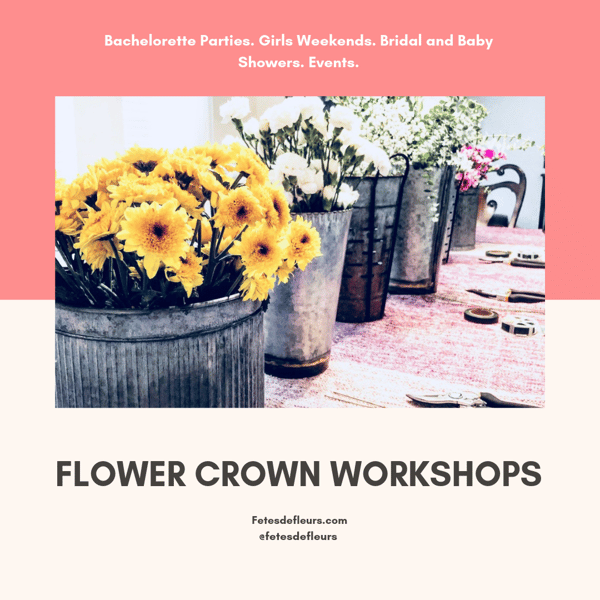 Flower Crown Workshops