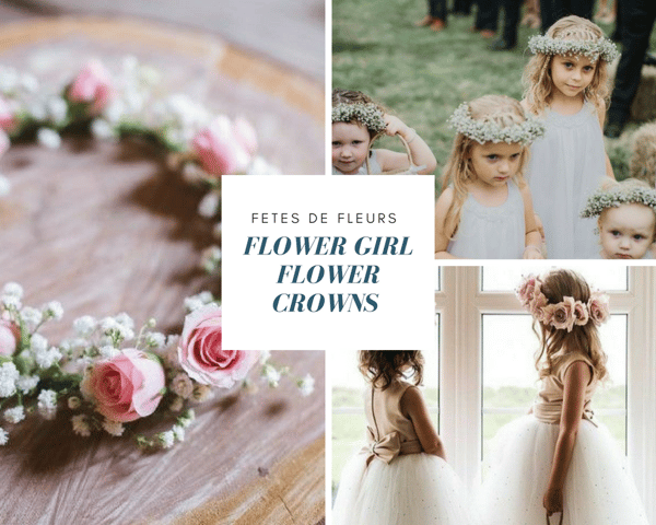 Flower Girl Flower Crowns