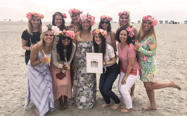 flower crown party
