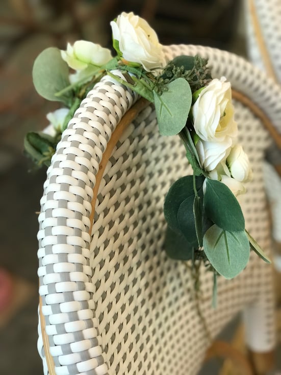 bridal flower crown