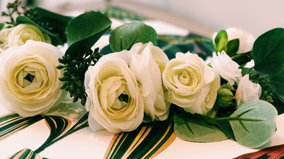 bridal flower crown