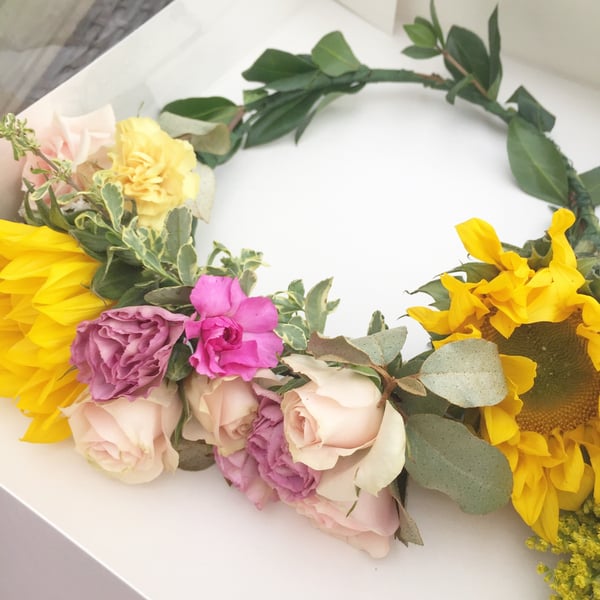 flower crown DIY 