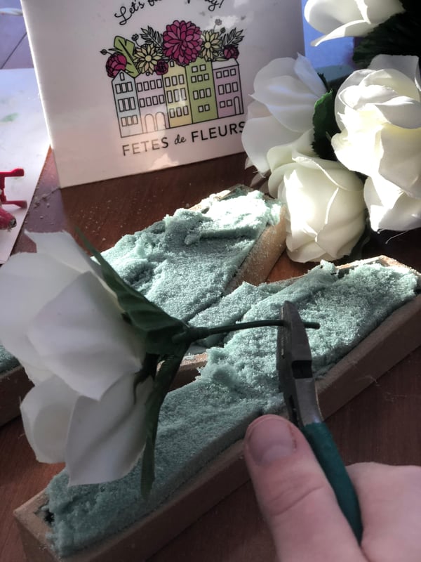 fresh flower letters