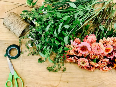 how to make a flower crown