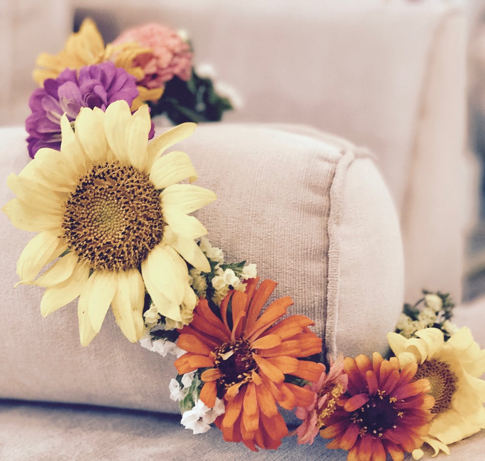 Sunflower crown Sunflower crown