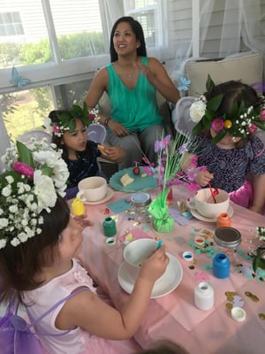 mother daughter flower crowns