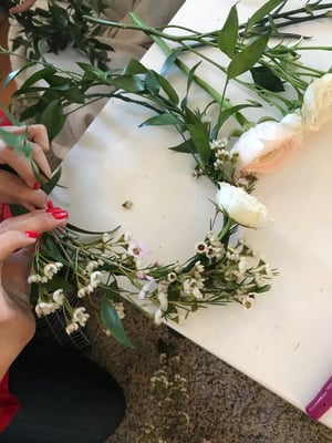 flower crown DIY