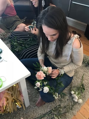 how to make flower crowns 