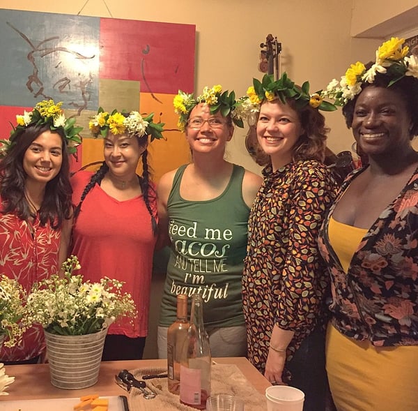 flower crown DIY