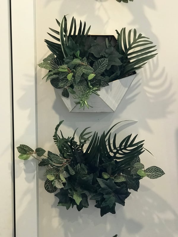 DIY wall planters 