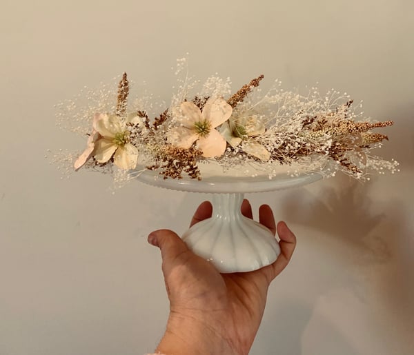 bridal flower crown