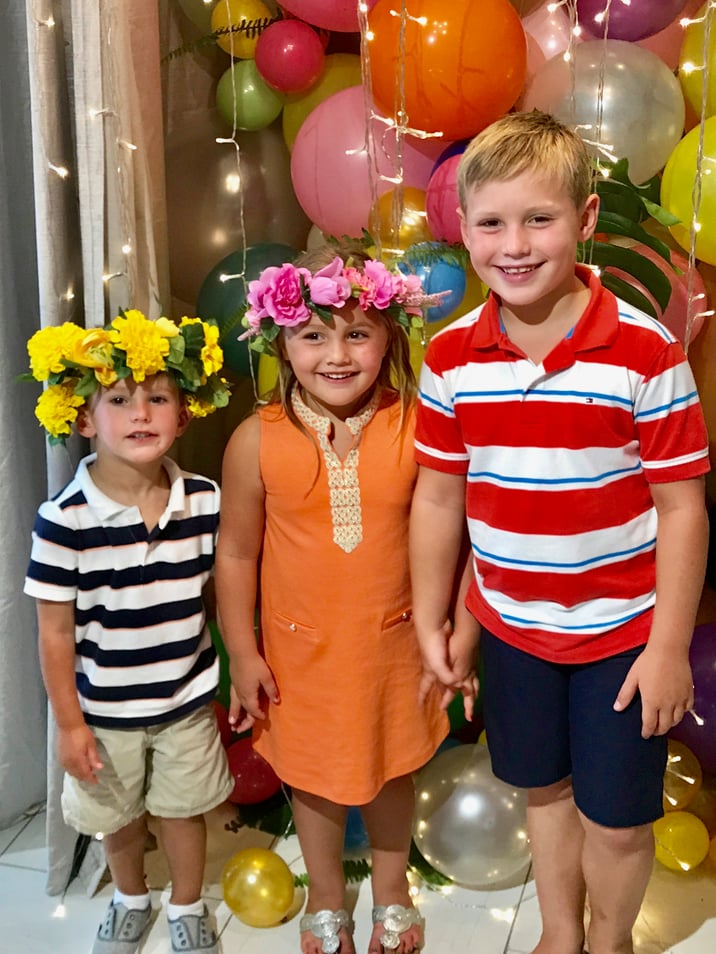 kids flower crown party kids flower crown party