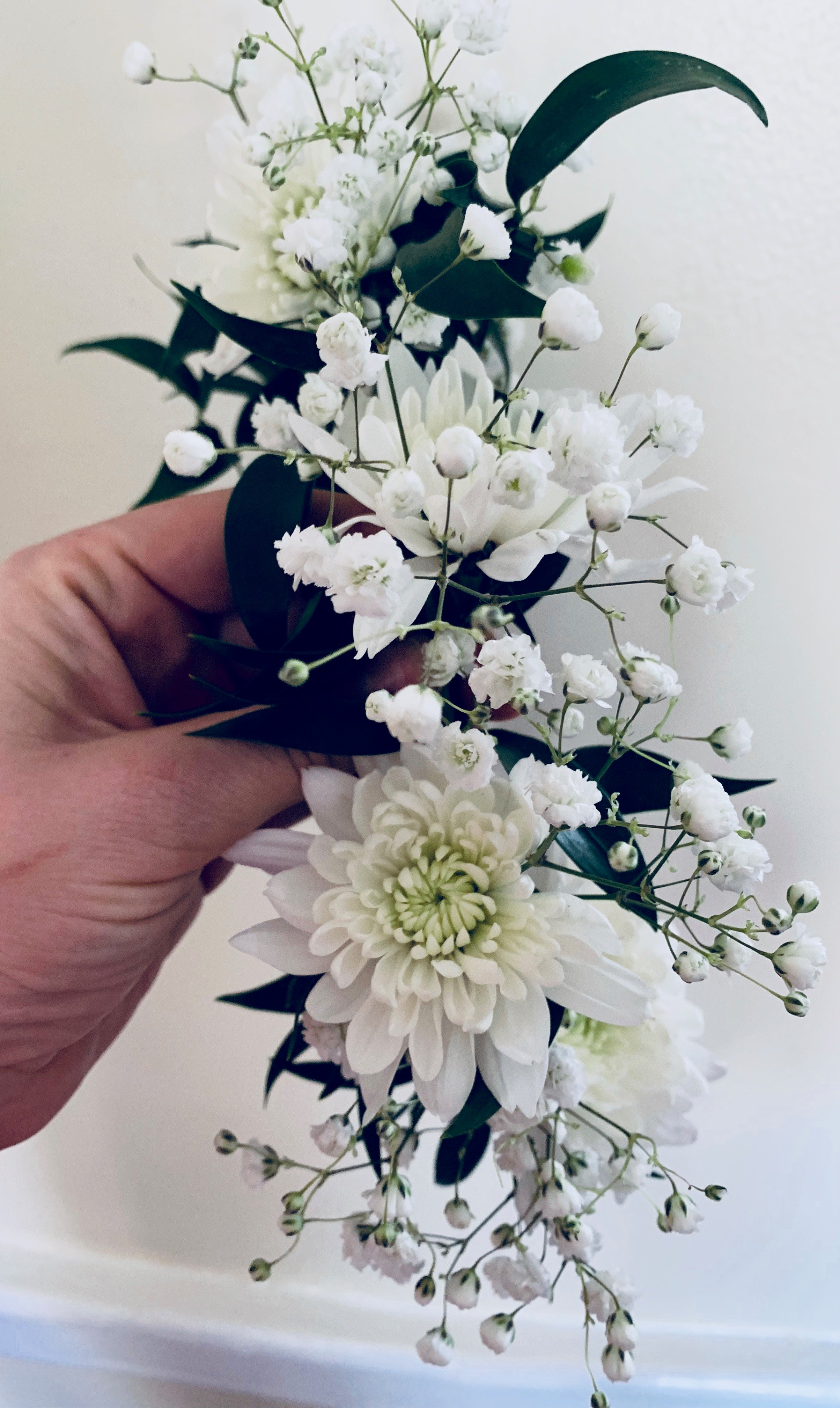 bridal shower flower crown