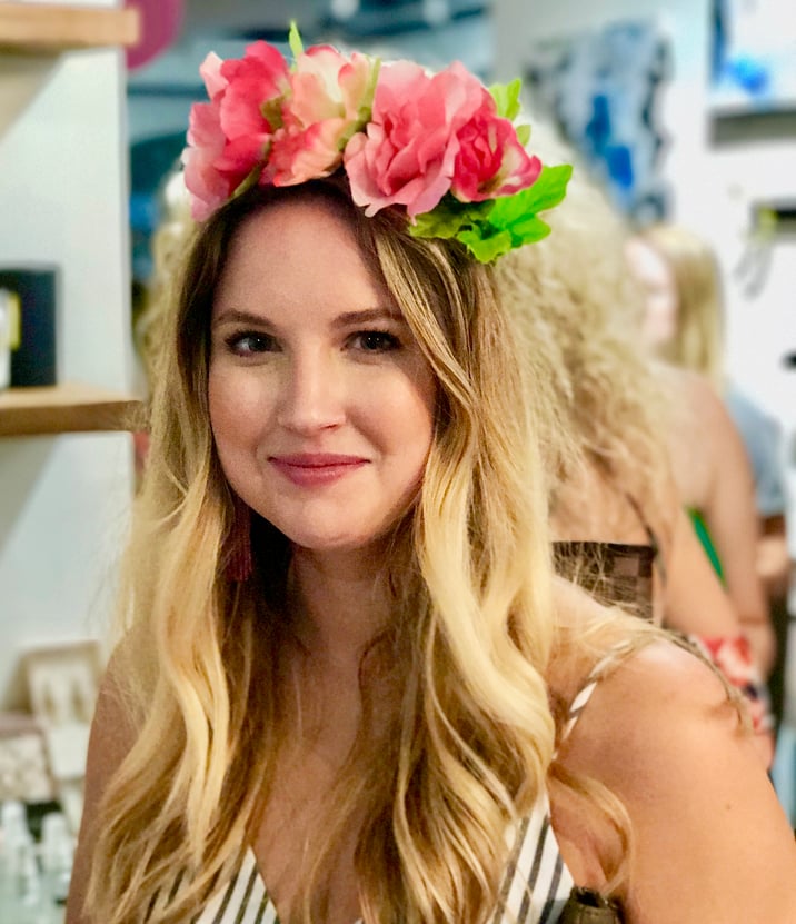 pink flower crown pink flower crown