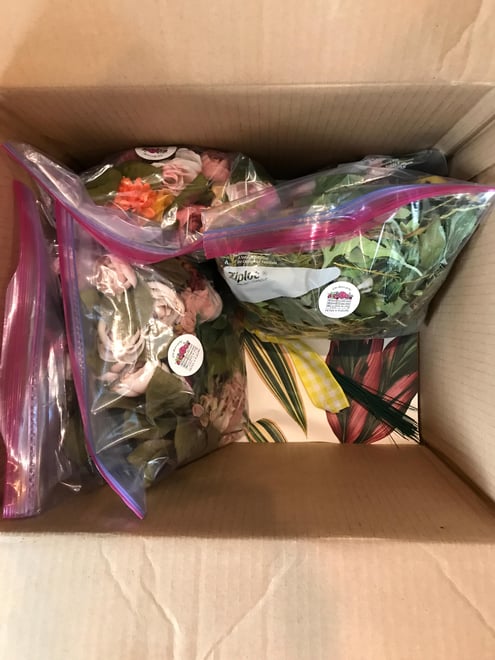 flower crown party in a box