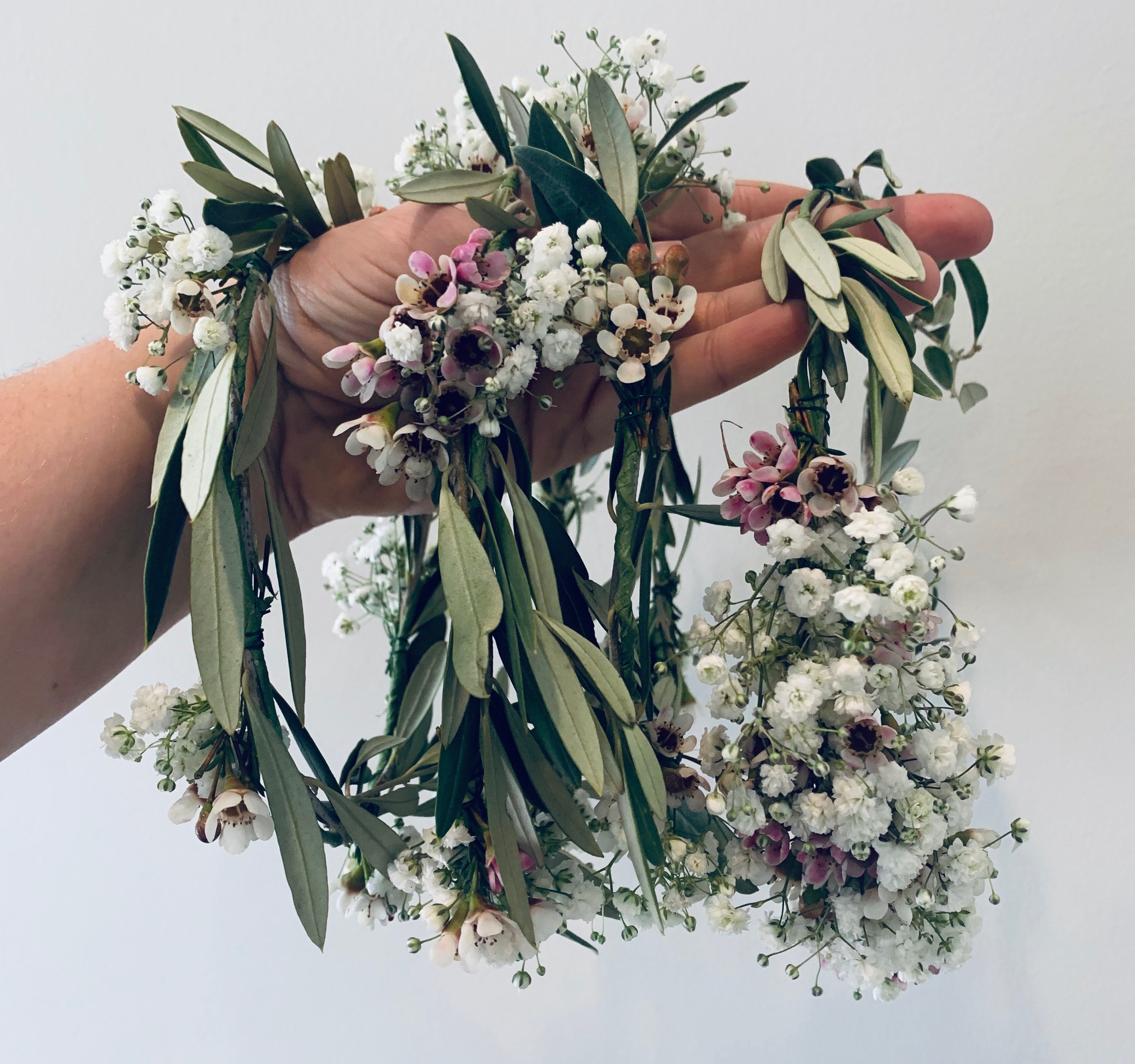 flower girl crown 