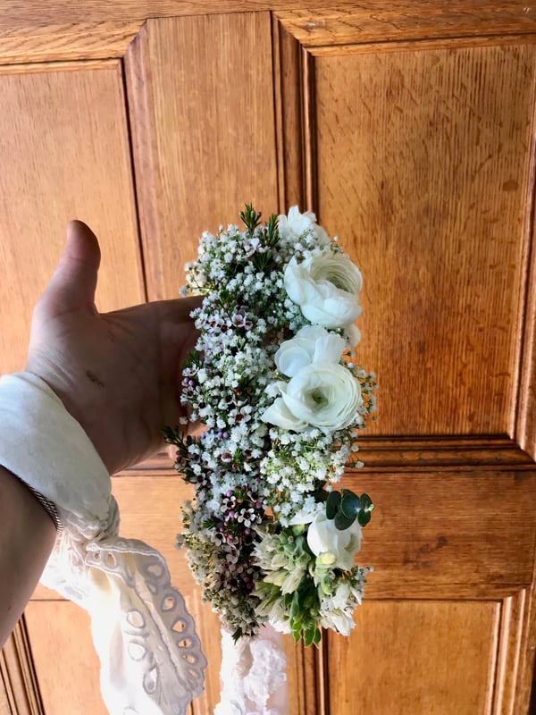 flower girl flower crown