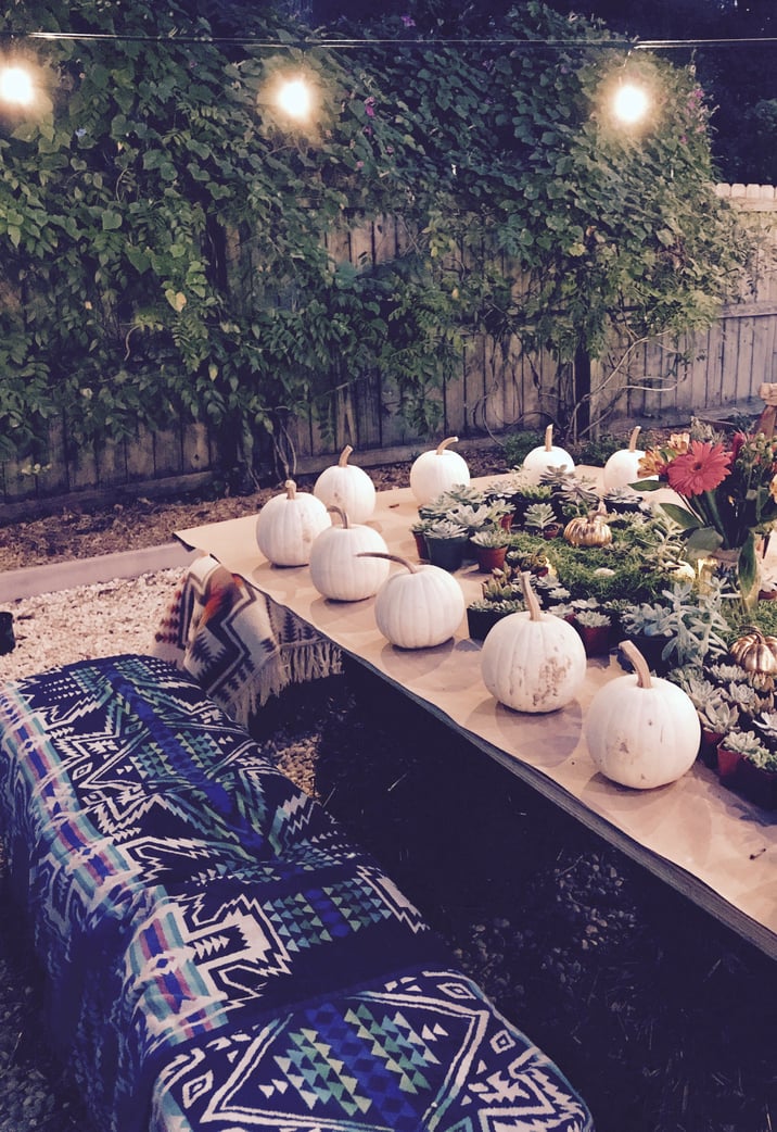 pumpkin centerpiece DIY 