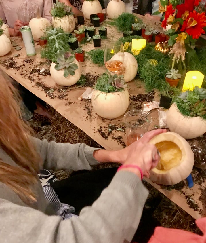 pumpkin centerpieces 