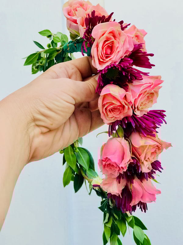 bachelorette flower crowns