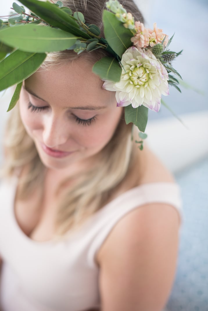 diy flower crowns 