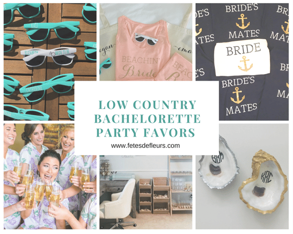 Bachelorette Party Favors for Your Charleston Bachelorette Party