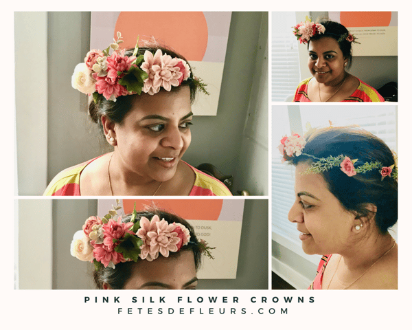 how to make flower crowns 