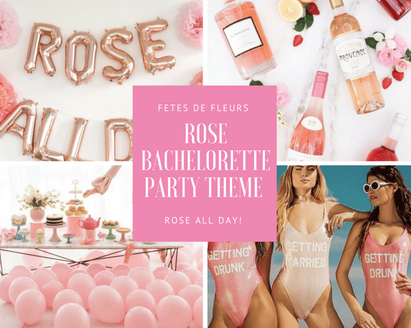 Rose bachelorette party theme