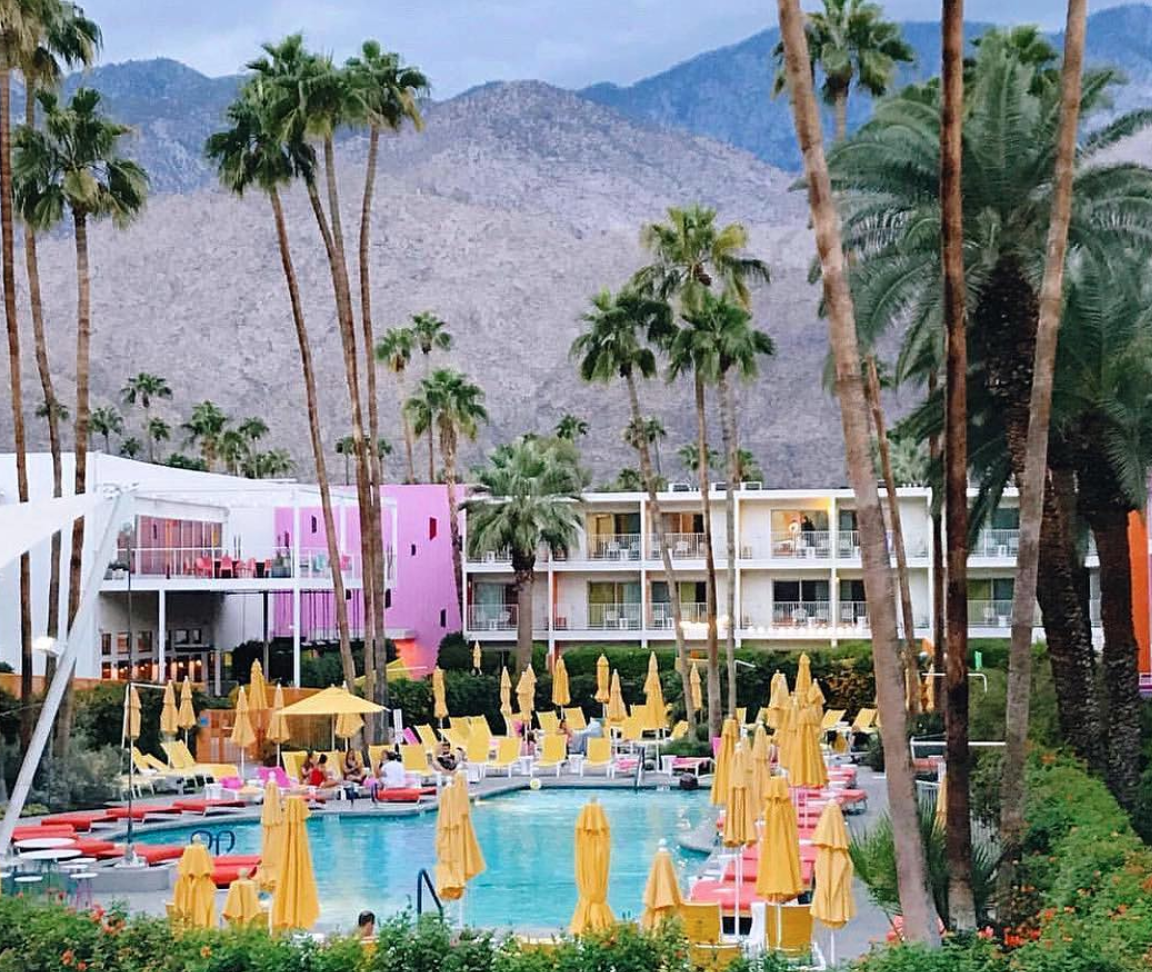 palm springs bachelorette party hotels 
