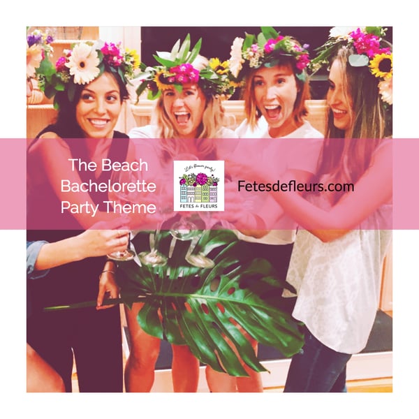 beach bachelorette party theme