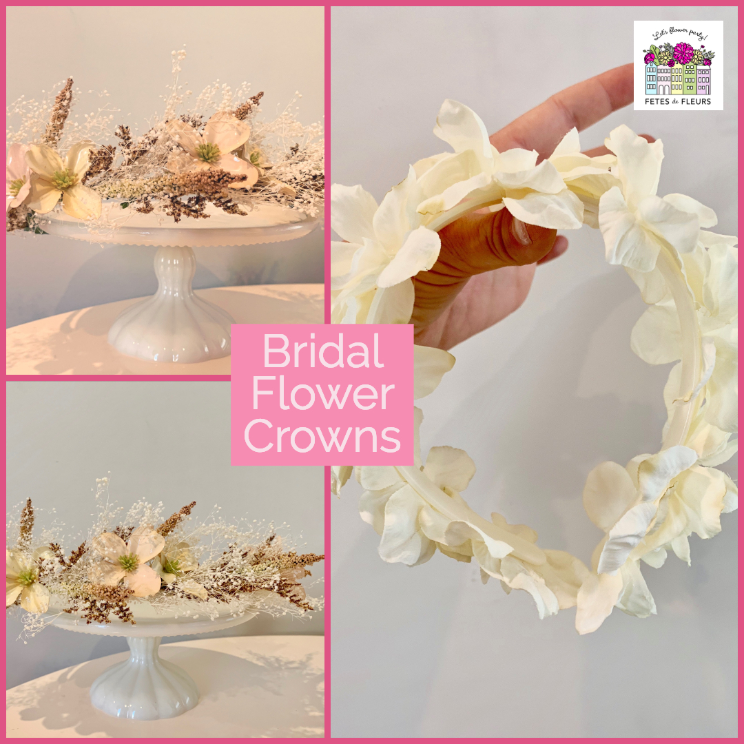 bridal flower crowns 