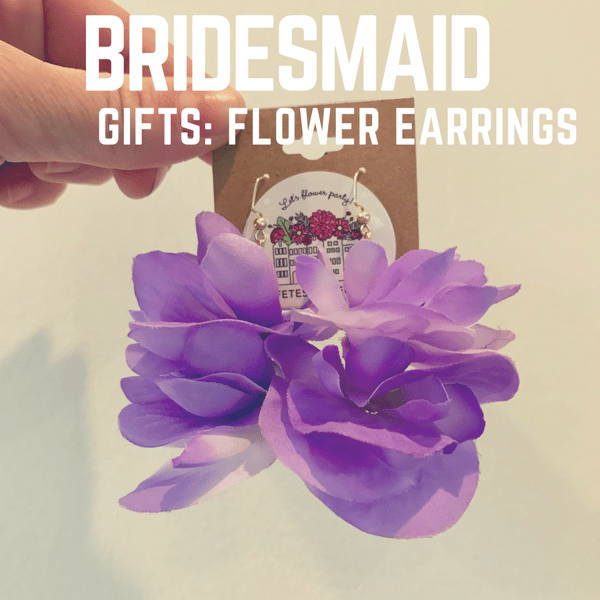 bridesmaid earrings 