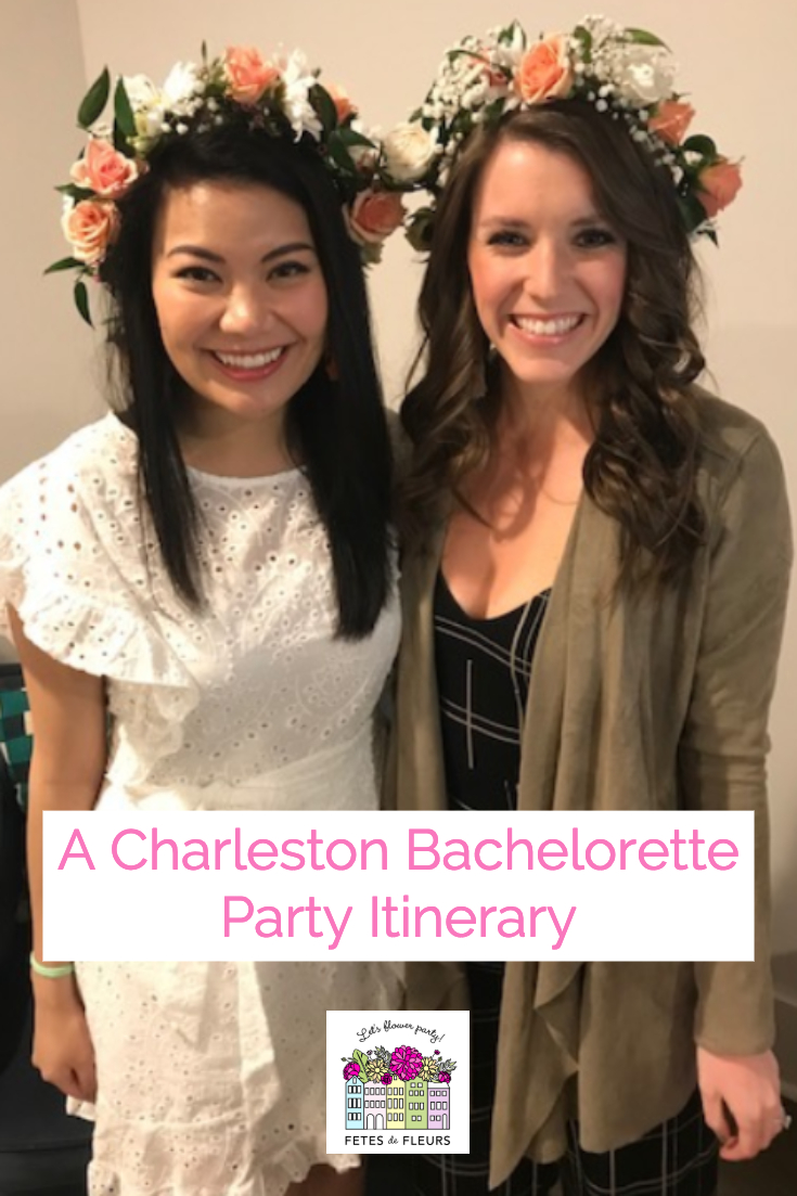 charleston bachelorette party itinerary 