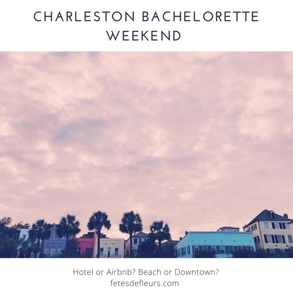 charleston bachelorette weekend - where to stay