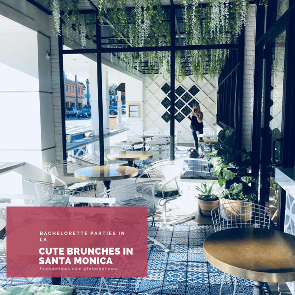 cute brunches in Santa Monica 