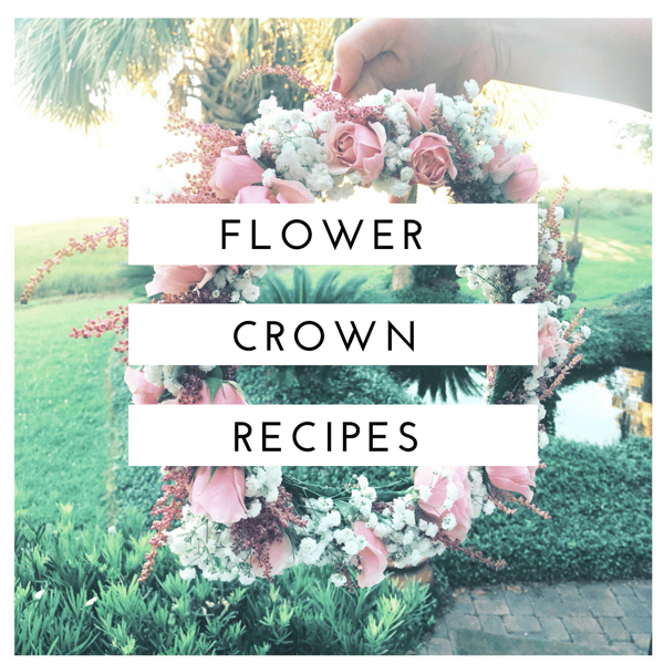 flower crown recipes 