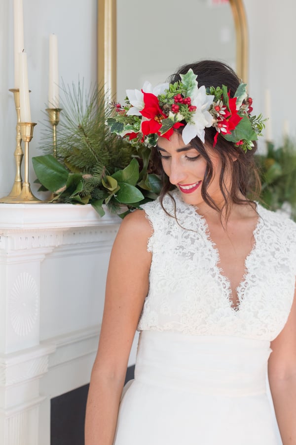 flower crowns for christmas